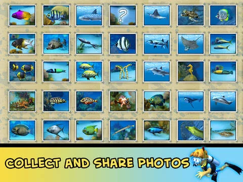 Изображение игры: Divemaster - the Scuba Diver Photo Expedition Adventure game with sharks and dolphins