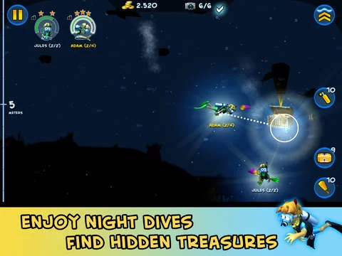 Изображение игры: Divemaster - the Scuba Diver Photo Expedition Adventure game with sharks and dolphins