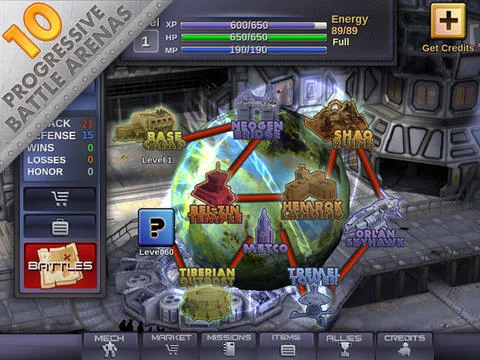 Изображение игры: Epic Mech Wars