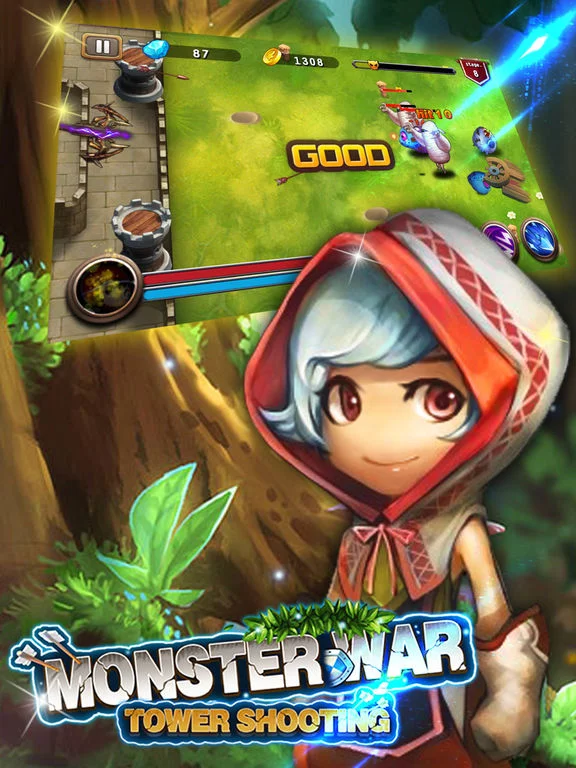 Изображение игры: Monster War(Tower Shooting)-Shoot Game