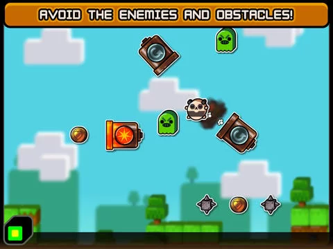 Изображение игры: Land-a Panda HD Lite