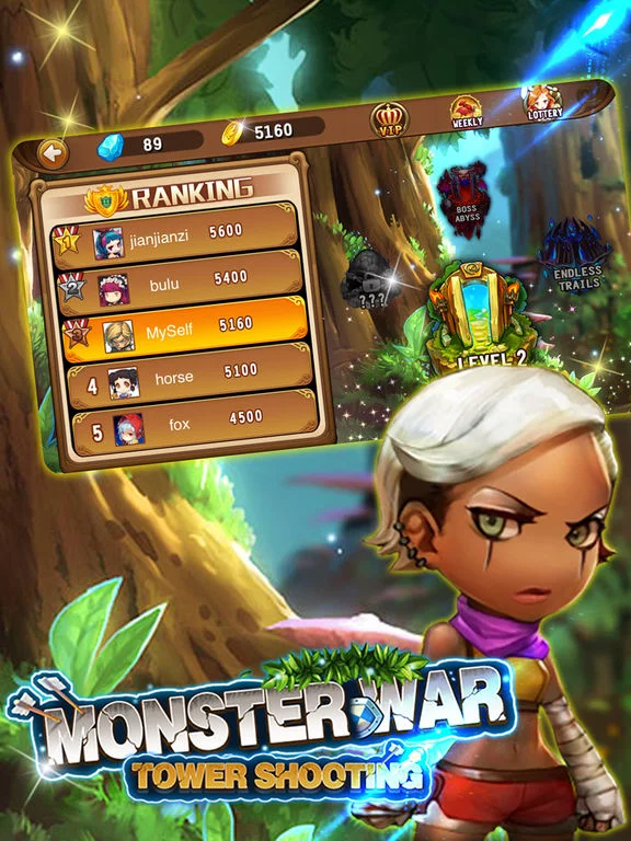 Изображение игры: Monster War(Tower Shooting)-Shoot Game