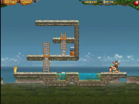 Изображение игры: Caveman's Quest HD
