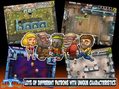 Изображение игры: Men's Room Mayhem