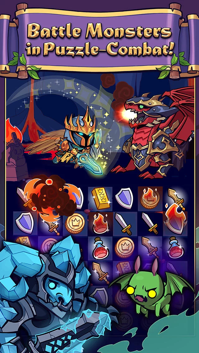 Изображение игры: Knights of Puzzelot