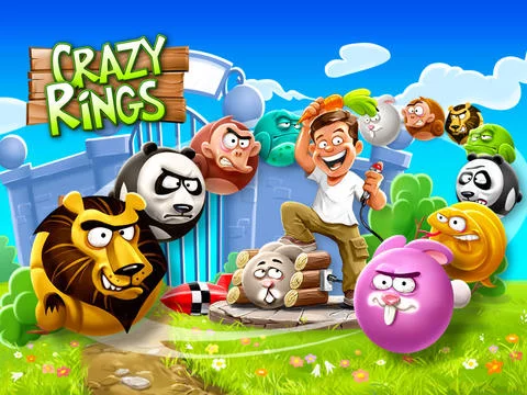 Изображение игры: Crazy Rings XL