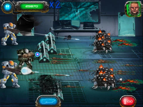 Изображение игры: Soldier vs. Aliens