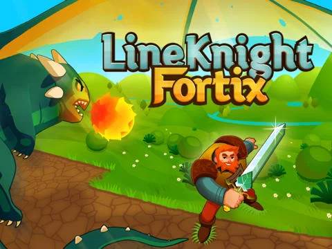 Изображение игры: Line Knight Fortix
