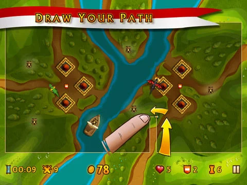 Изображение игры: Line Knight Fortix