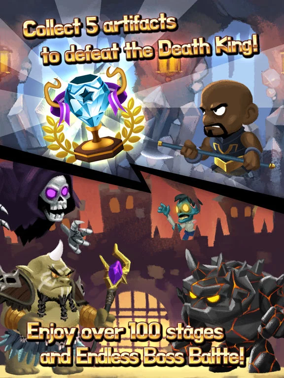 Изображение игры: Combo Heroes: Knight vs. Monster Age Super League
