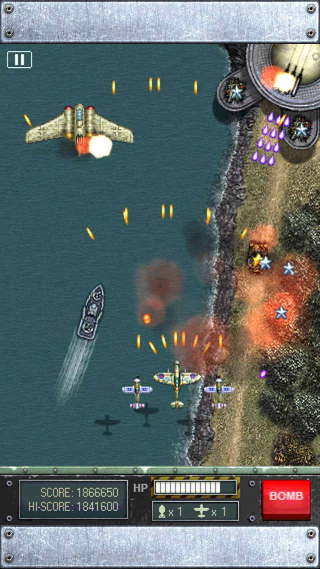 Изображение игры: iFighter 1945