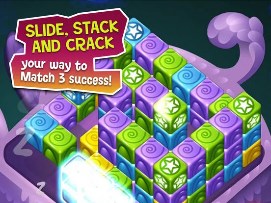 Изображение игры: Cubis Creatures: Free Match 3 Games