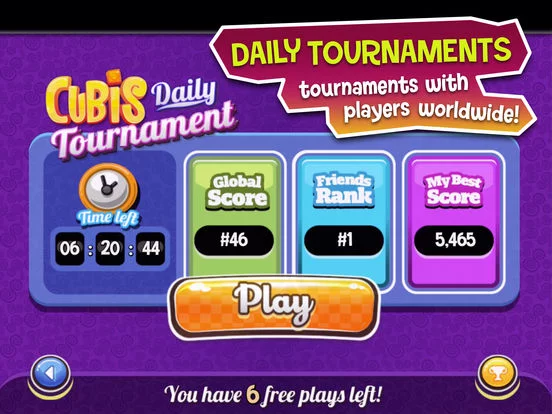 Изображение игры: Cubis Creatures: Free Match 3 Games