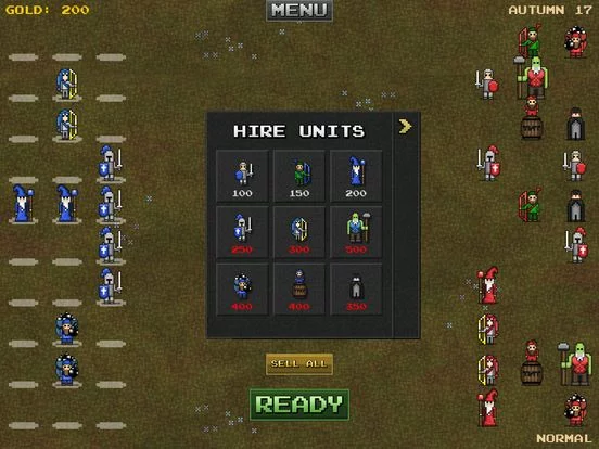 Изображение игры: 8bitWar: Origins