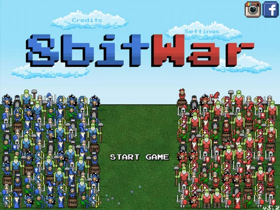 Изображение игры: 8bitWar: Origins
