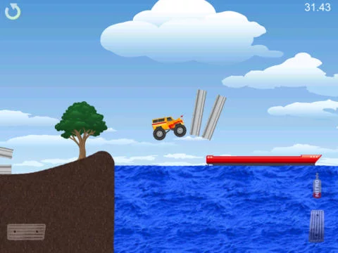 Изображение игры: Monster Truck Mania HD
