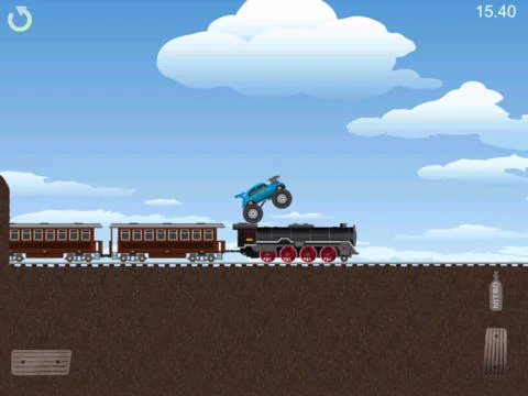 Изображение игры: Monster Truck Mania HD