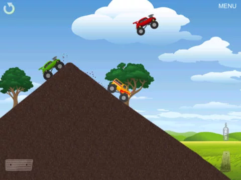 Изображение игры: Monster Truck Mania HD