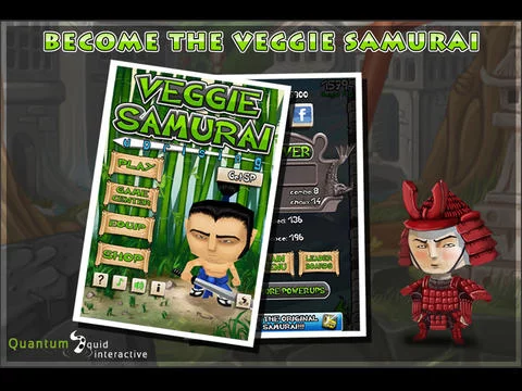 Изображение игры: Uprising: Veggie Samurai