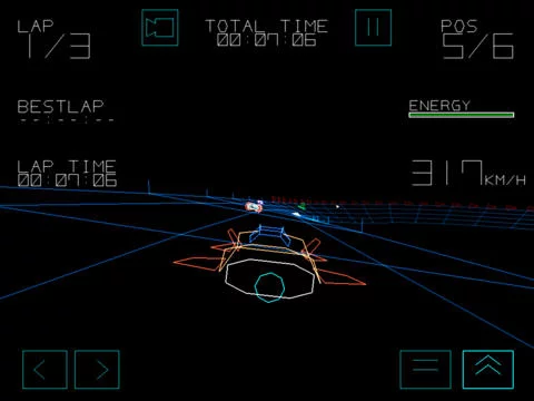 Изображение игры: VectorRacing