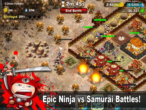 Изображение игры: Ninja Nations