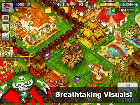 Изображение игры: Ninja Nations
