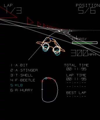 Изображение игры: VectorRacing