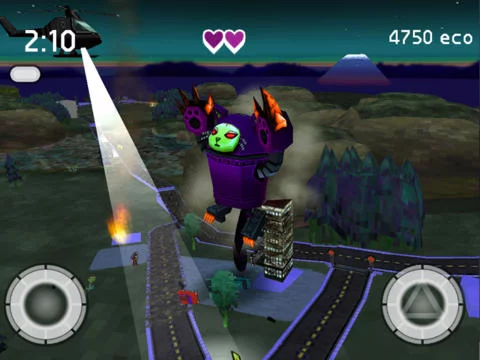 Изображение игры: Robocat Rampage