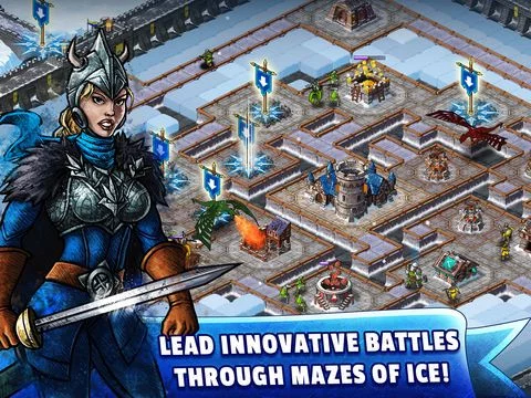 Изображение игры: WinterForts: Exiled Kingdom Empires at War (Strategic Battles and Guilds)