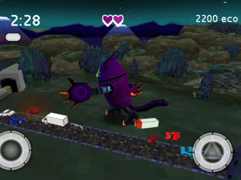 Изображение игры: Robocat Rampage