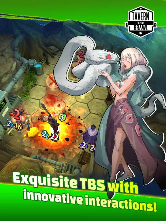 Изображение игры: Tavern Brawl - Tactics