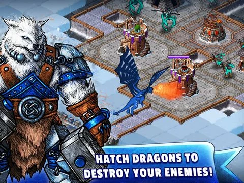 Изображение игры: WinterForts: Exiled Kingdom Empires at War (Strategic Battles and Guilds)