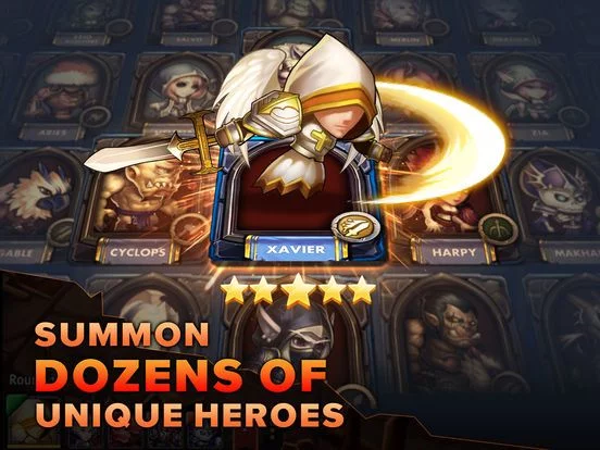 Изображение игры: Heroes Tactics: PvP Strategy Game