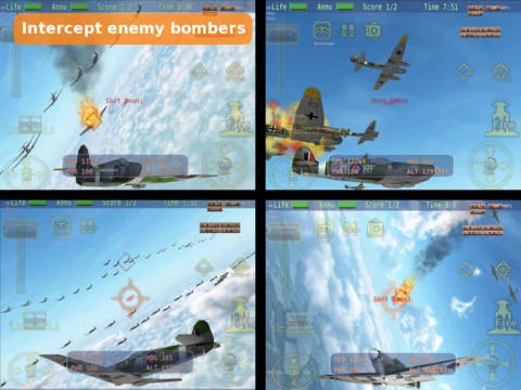 Изображение игры: Warbirds Spitfire