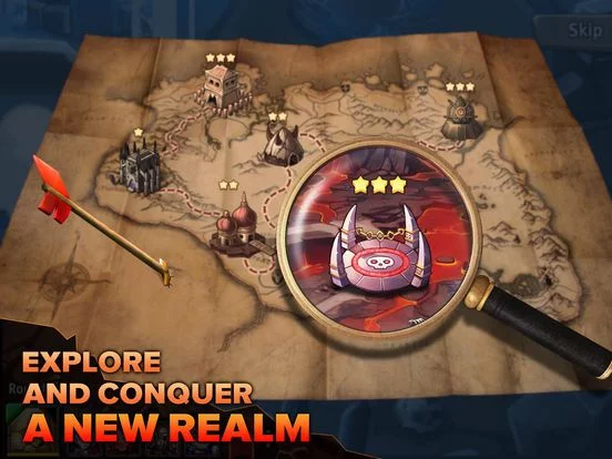 Изображение игры: Heroes Tactics: PvP Strategy Game