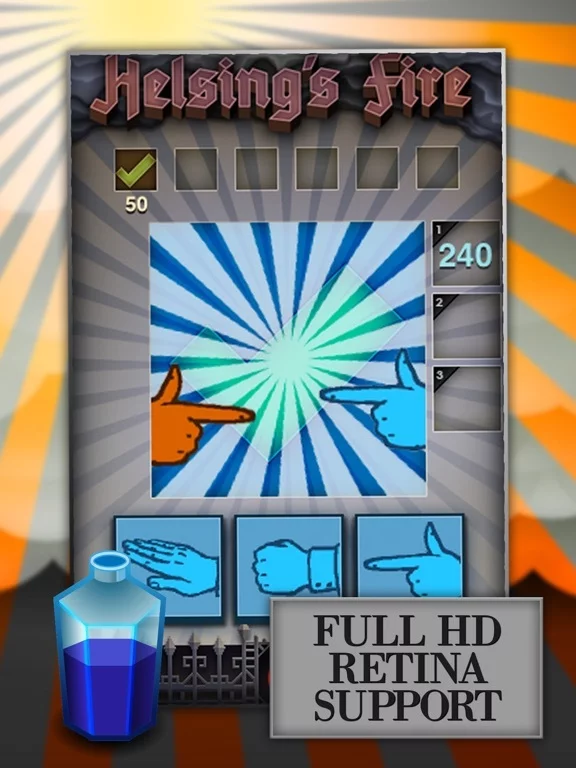 Изображение игры: Helsing's Fire HD