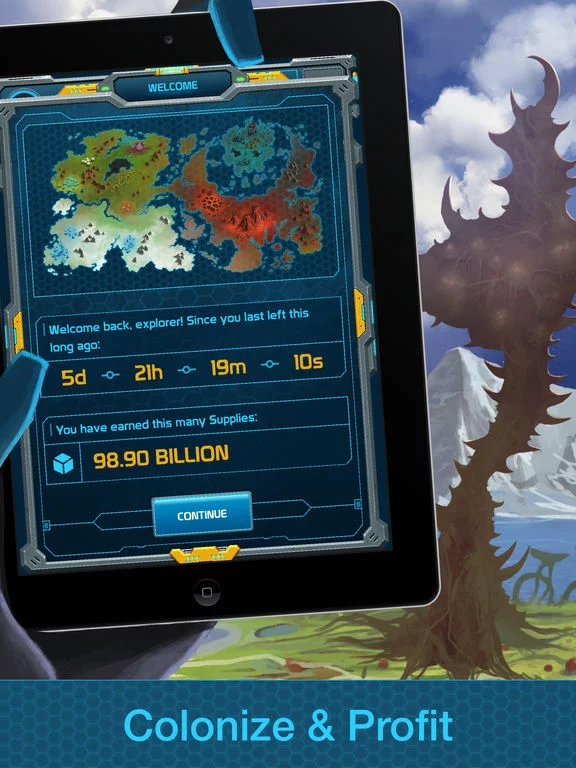 Изображение игры: Alien Adventurer