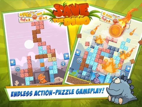 Изображение игры: Save The Dino