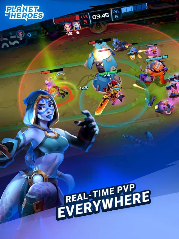 Изображение игры: Planet of Heroes