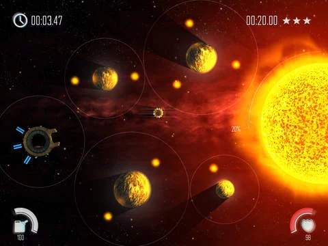 Изображение игры: Solar Flux HD