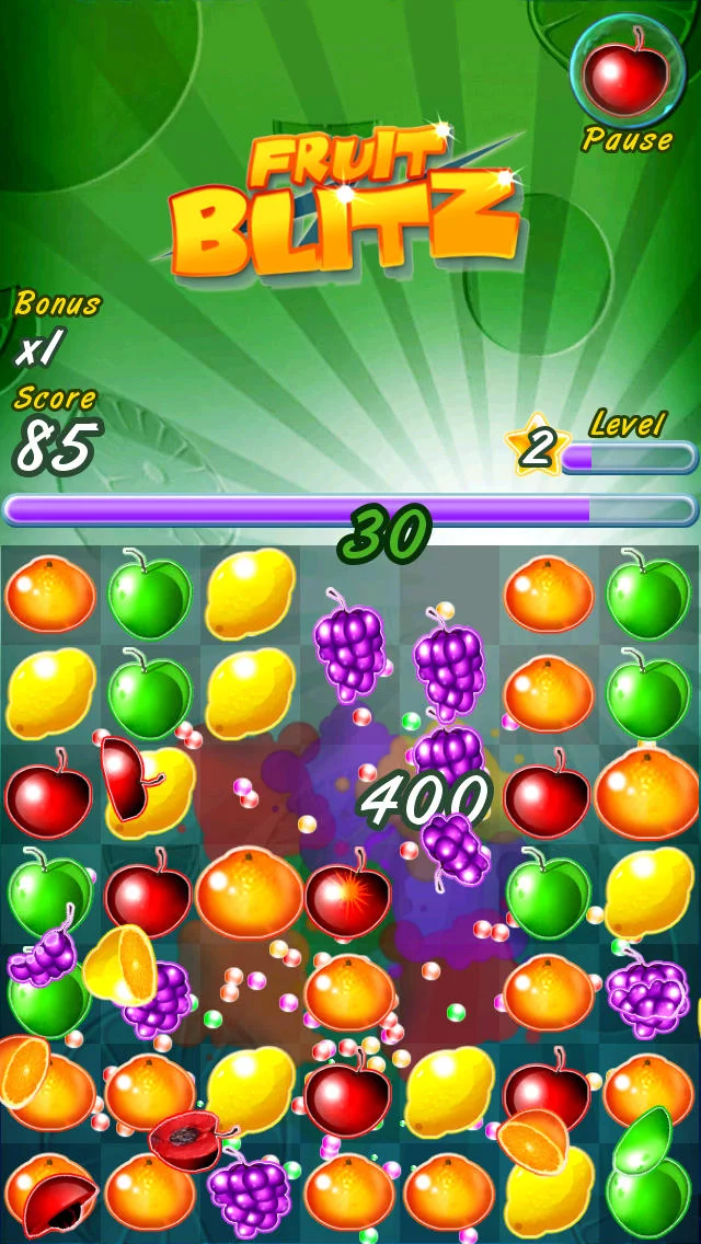 Изображение игры: Fruit Blitz