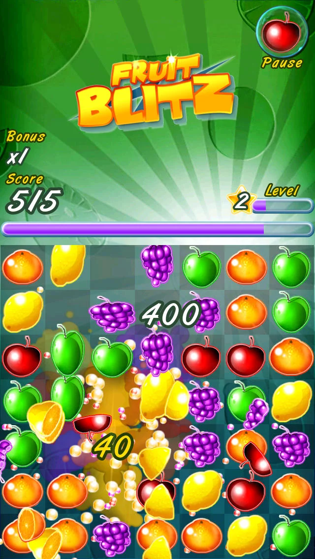 Изображение игры: Fruit Blitz