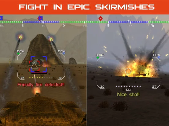 Изображение игры: Tank Combat: Future Battles of Iron Force 3D