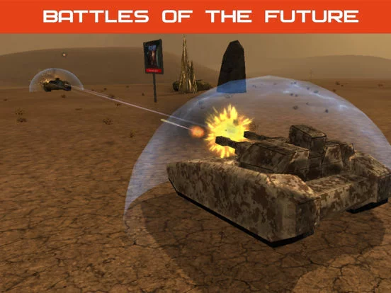 Изображение игры: Tank Combat: Future Battles of Iron Force 3D