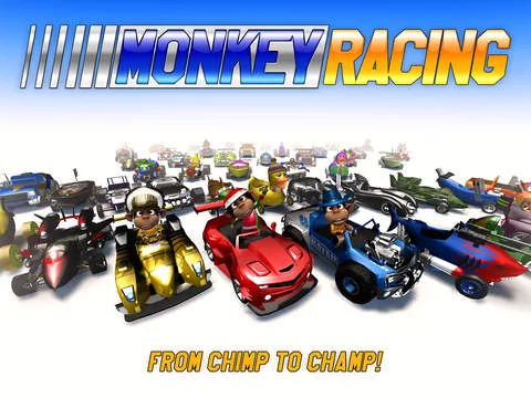 Изображение игры: Monkey Racing