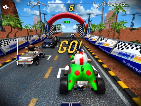 Изображение игры: Monkey Racing
