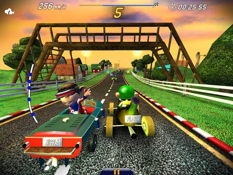 Изображение игры: Monkey Racing