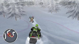 Изображение игры: Snow Moto Racing