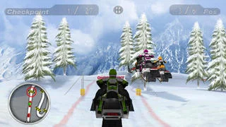 Изображение игры: Snow Moto Racing