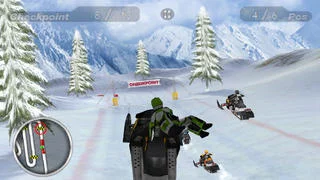 Изображение игры: Snow Moto Racing